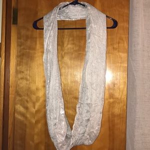 Silver/Gray Infinity Scarf